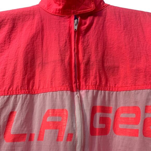 Vintage LA Gear Wind Breaker Full Zip Jacket Size: Medium RARE - Picture 9 of 15